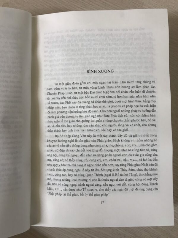 Sớ Điệp Công Văn - Tập 1 - Thích Nguyên Tâm: Phần Sớ - Hình ảnh 4