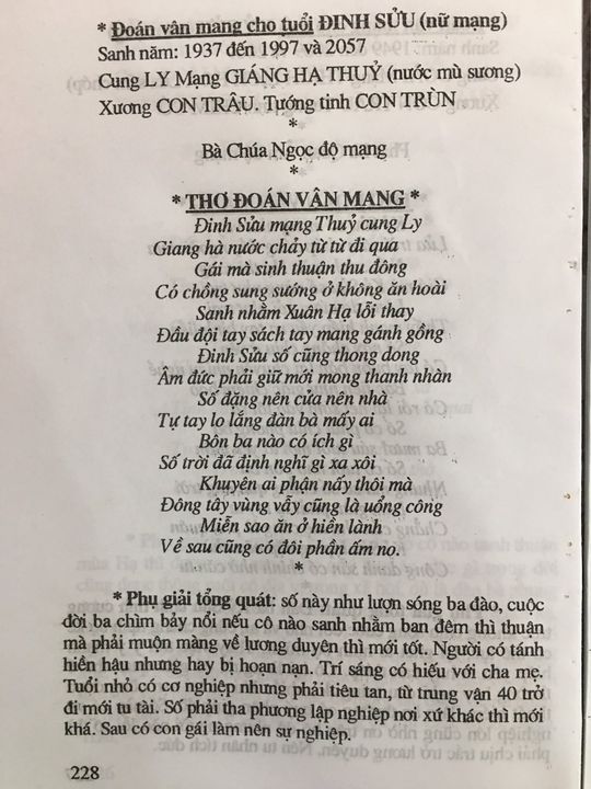 Tử Vi Tướng Pháp Trọn Đời - Bửu Sơn - Xuất bản năm 1974 - Hình ảnh 9