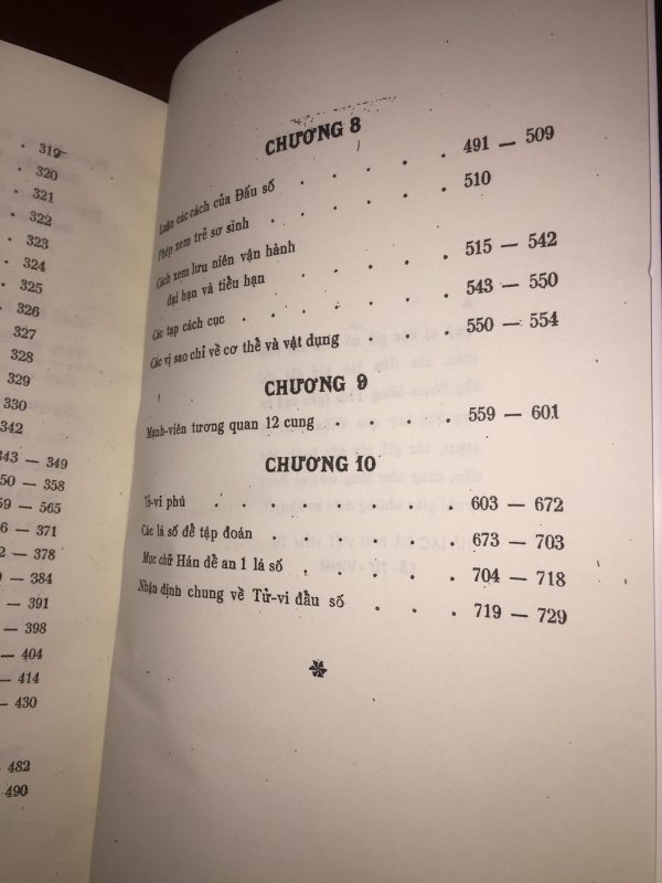 Tử Vi Áo Bí Biện Chứng Học – Xem Tướng Số Qua Tử Vi - Hà - Lạc Dã - Phu Việt Viêm Tử - NXB Sài Gòn 1972 - 729 trang - Hình ảnh 5