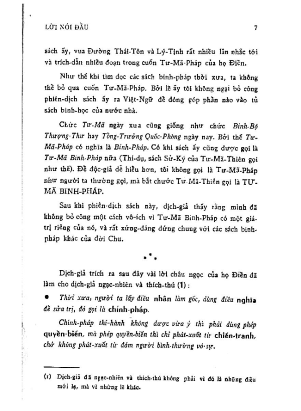 Tư Mã Binh Pháp (NXB Khai Trí 1969) - Điền Nhương Tư, 65 Trang - Hình ảnh 3