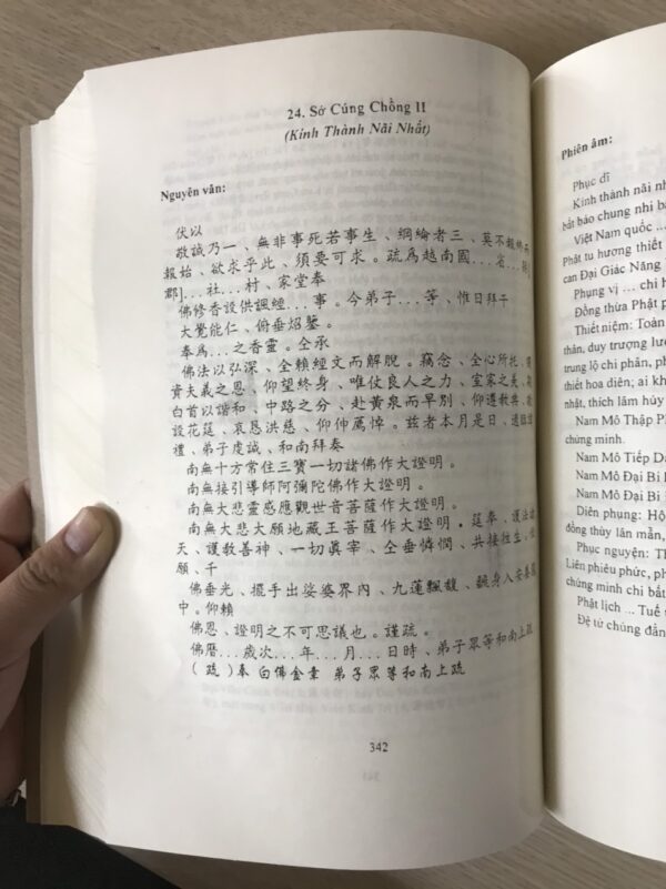 Sớ Điệp Công Văn - Tập 1 - Thích Nguyên Tâm: Phần Sớ - Hình ảnh 6