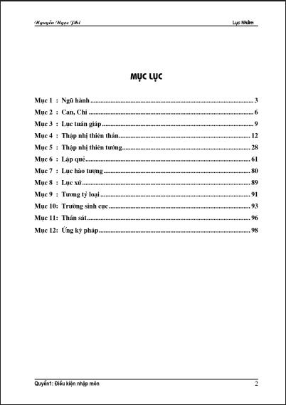 Lục Nhâm - Nguyễn Ngọc Phi (trọn bộ 7 quyển) - Hình ảnh 3