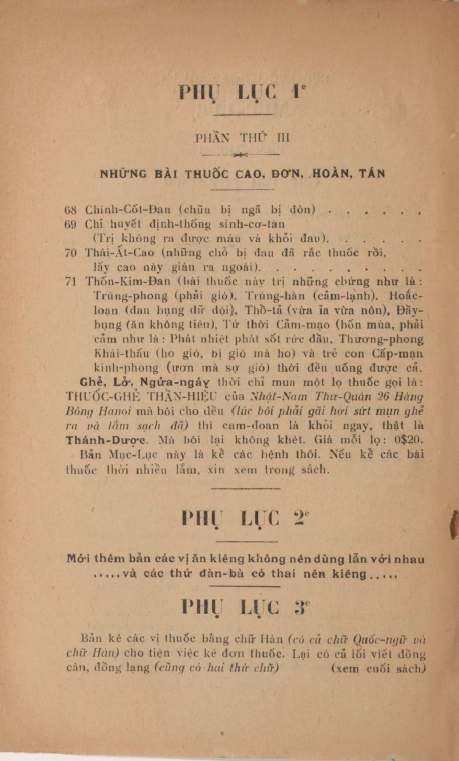 Sách Thuốc Kinh Nghiệm - Nguyễn An Nhân - 1930 - Hình ảnh 3