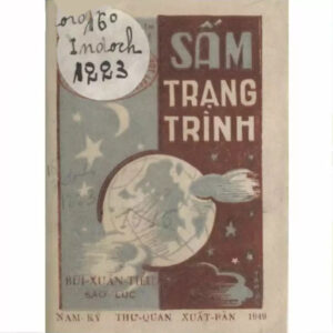 Sấm Trạng Trình nam thư kỳ quán 1949