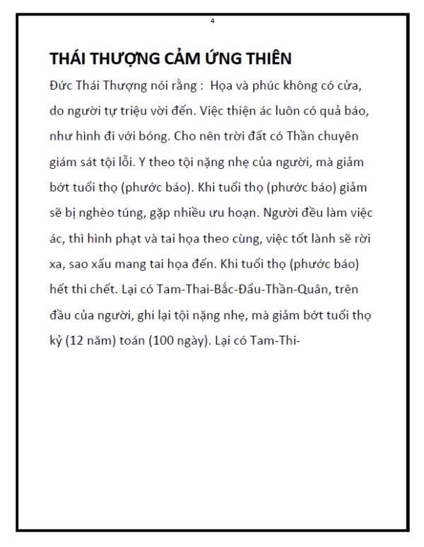 Thái Thượng Cảm Ứng Thiên - Sách Dạy Hướng Thiện - Hình ảnh 3