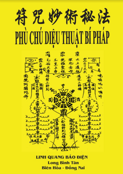 Sách Phù Chú Diệu Thuật Bí Pháp