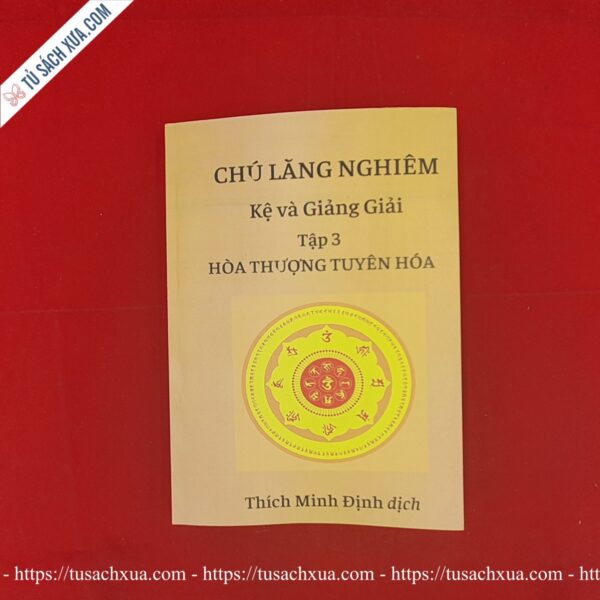 Chú Lăng Nghiêm Giảng Giải (3 cuốn) - Hình ảnh 21