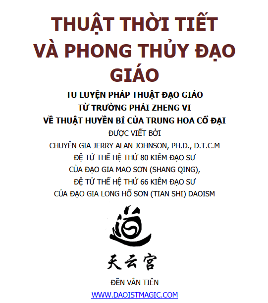 Thuật Thời Thời Tiết Và Phong Thủy Đạo Giáo – Jerry Alan Jonson - Hình ảnh 2