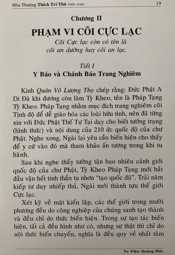 Pháp Môn Tịnh Độ - Hòa Thượng Thích Trí Thủ - Hình ảnh 4