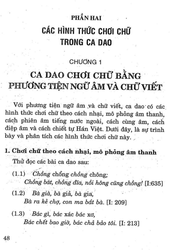 Nghệ Thuật Chơi Chữ Trong Ca Dao Người Việt -  Triều Nguyên - Hình ảnh 3