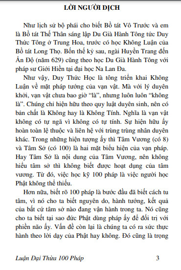 Luận Đại Thừa 100 Pháp - Hình ảnh 8