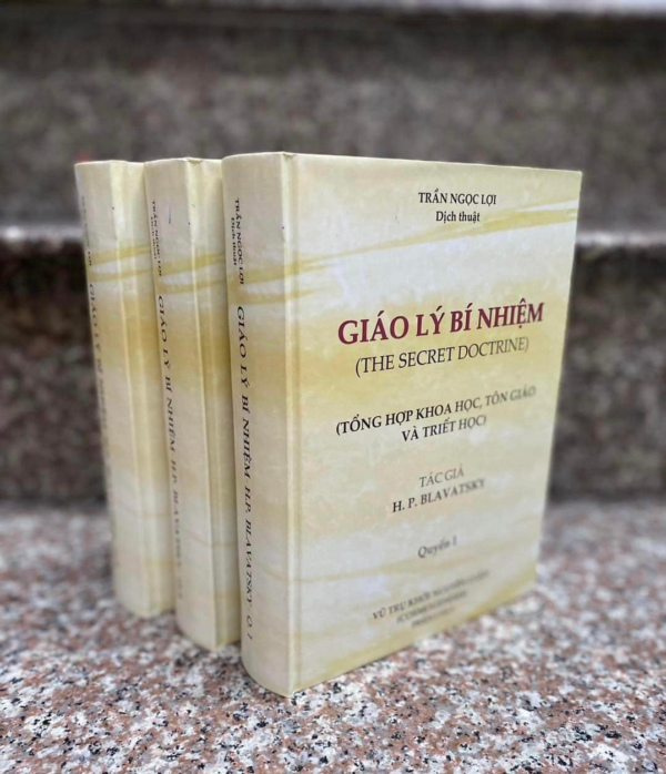 Sách Thông Thiên Học: Giáo Lý Bí Nhiệm – Helena Blavatsky (3 Tập)