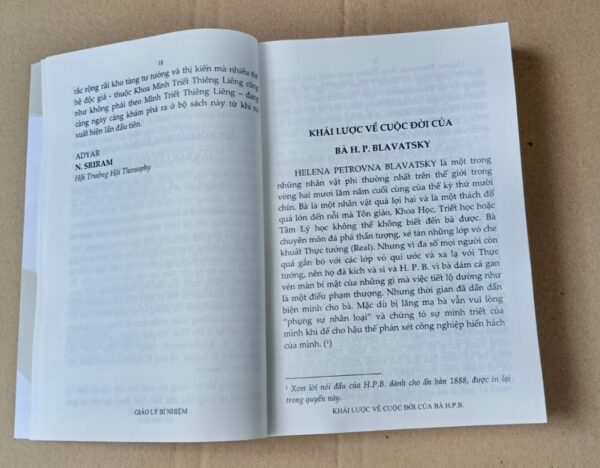 Sách Thông Thiên Học: Giáo Lý Bí Nhiệm – Helena Blavatsky (3 Tập) - Hình ảnh 6