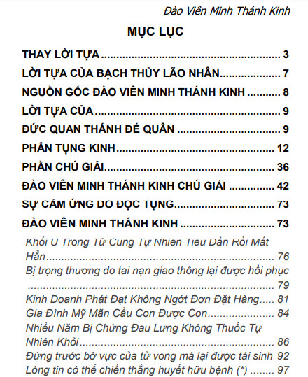 Đào Viên Minh Thánh Kinh – Quan Thánh Đế Quân - Hình ảnh 2