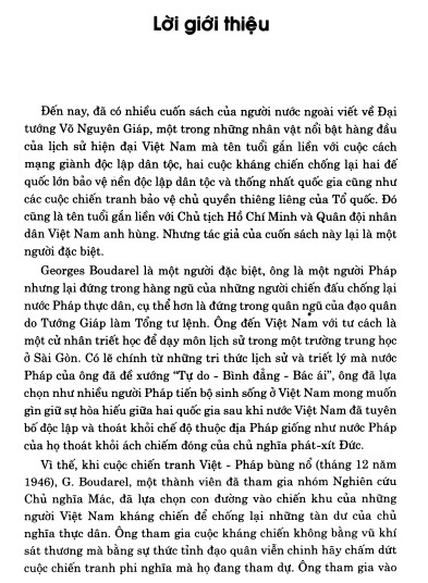 Sách về Đại tướng Võ Nguyên Giáp của Georges Boudarel - Hình ảnh 4