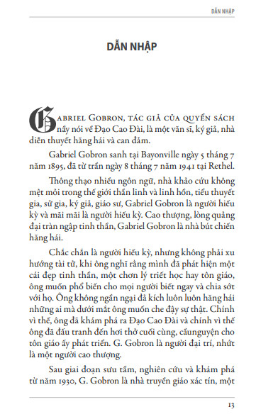 Lịch Sử Và Triết Lý Đạo Cao Đài - Gabriel Gobron - Hình ảnh 2