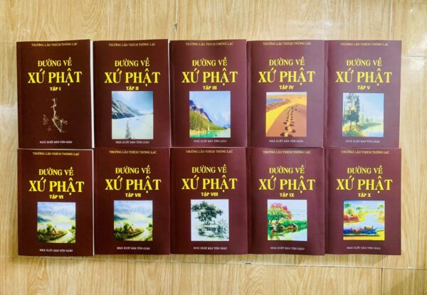 Đường Về Xứ Phật (10 quyển) - Thích Thông Lạc - Hình ảnh 2