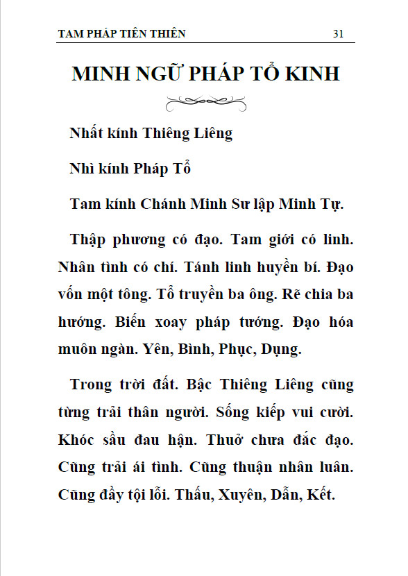 Tam Pháp Thiên Tiên (Thánh Mẫu Liễu Hạnh chân kinh) - Hình ảnh 9