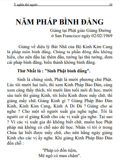 Ý Nghĩa Đời Người - Hòa Thượng Tuyên Hóa - Hình ảnh 3