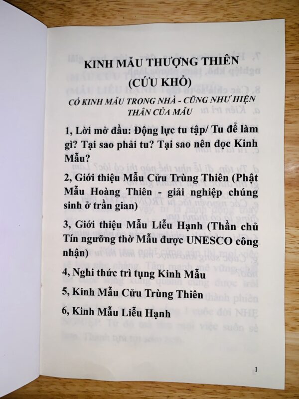 Kinh Mẫu Đệ Nhất Thượng Thiên - Hình ảnh 2