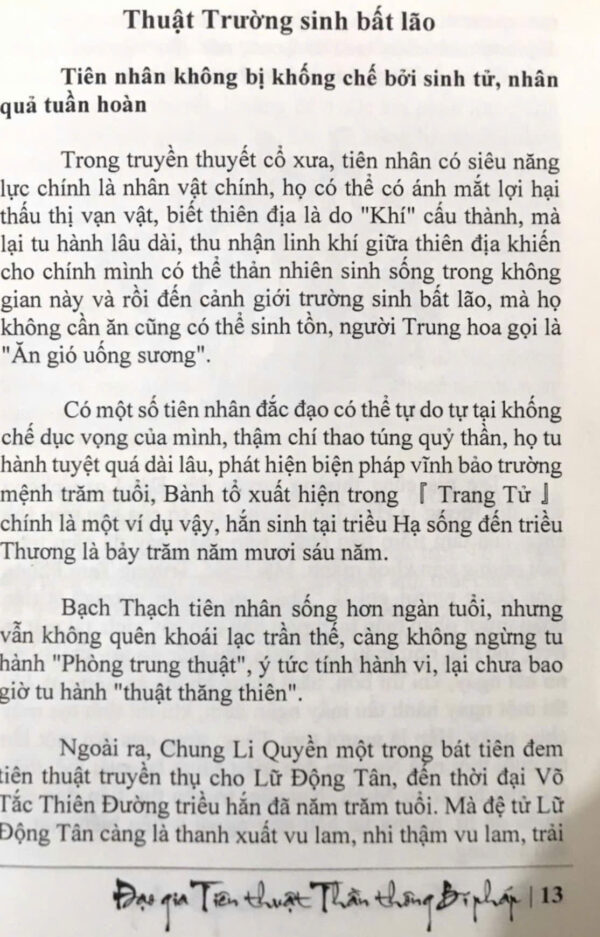 Đạo Gia Tiên Thuật Thần Thông Bí Pháp - Hình ảnh 6